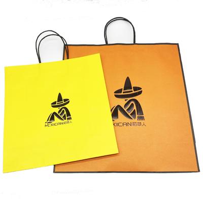 Wholesale Color Customized Printed Kraft Paper Shopping Bag with Twisted Handle